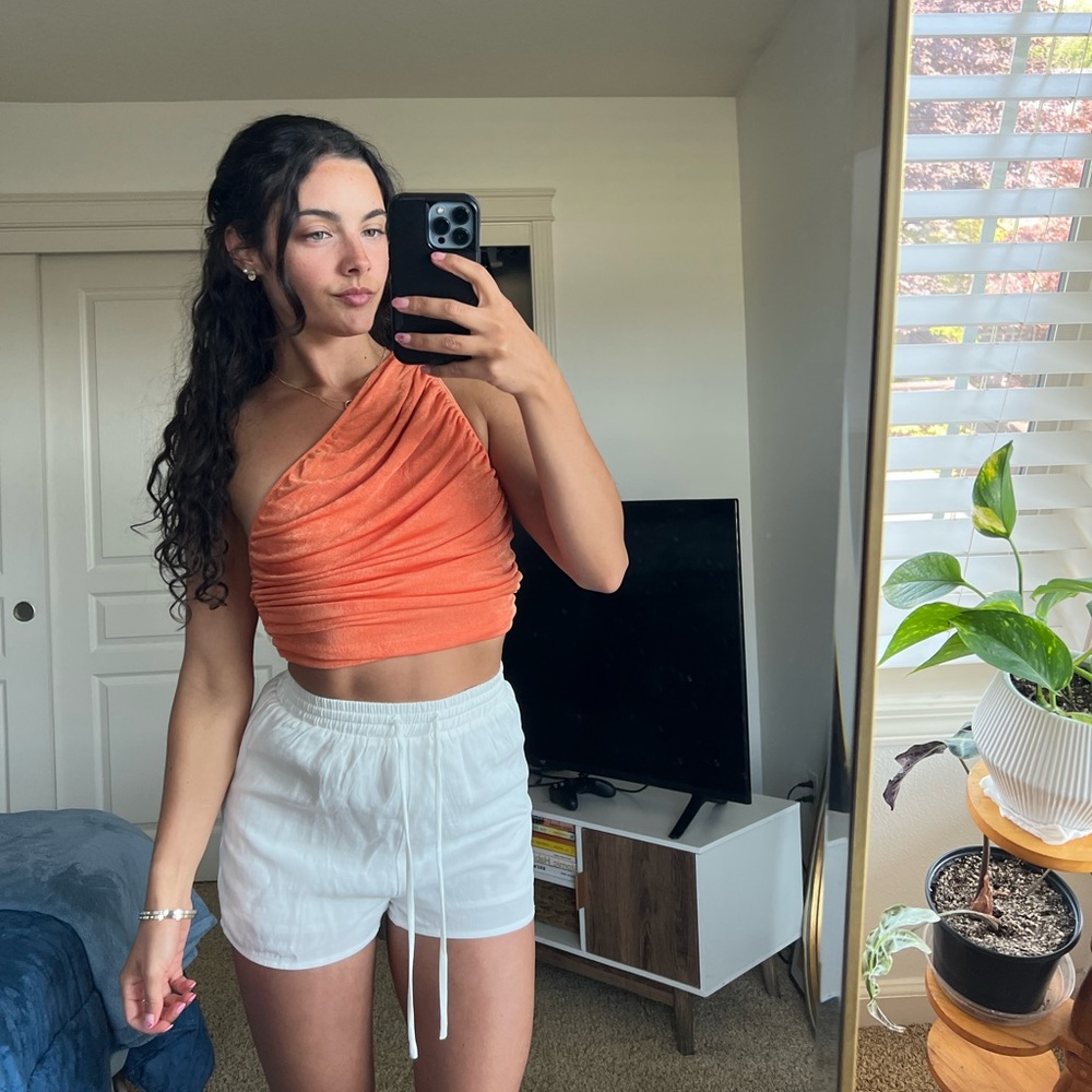 Princess Polly White Shorts